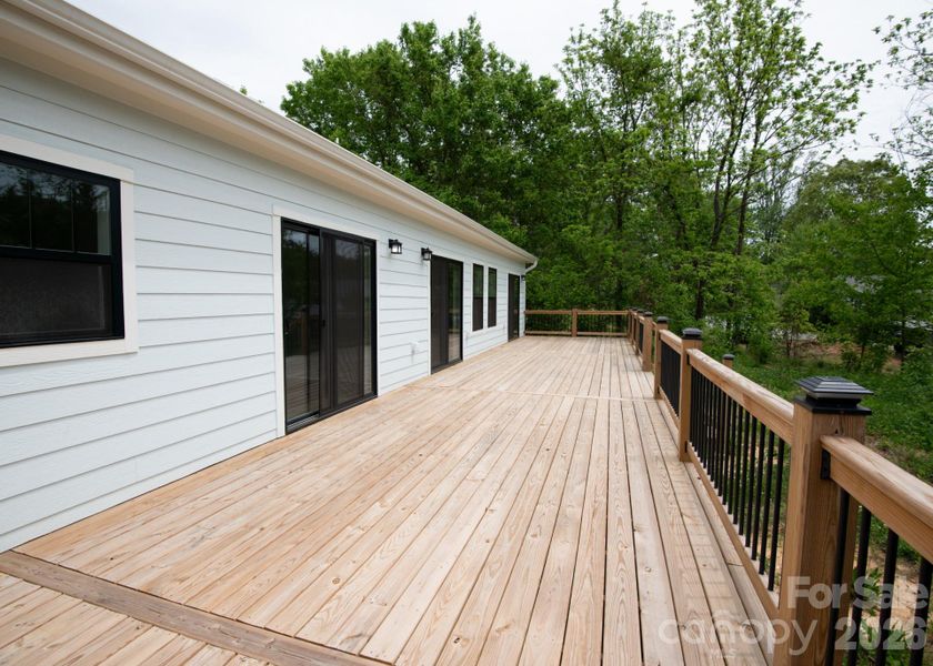 Exterior details and patio area of a home in , Hendersonville (Image 18).
