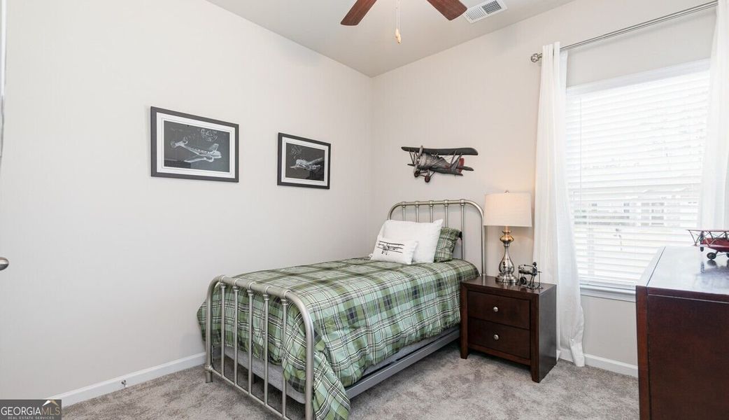 Furnished interior view inside a new home in The Cottages of Silvertown, Thomaston (Image 3).