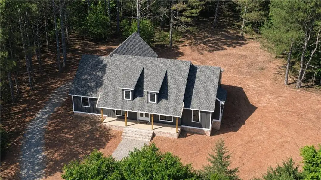 Front exterior of a new home in , Canon, GA, highlighting curb appeal (Image 4).