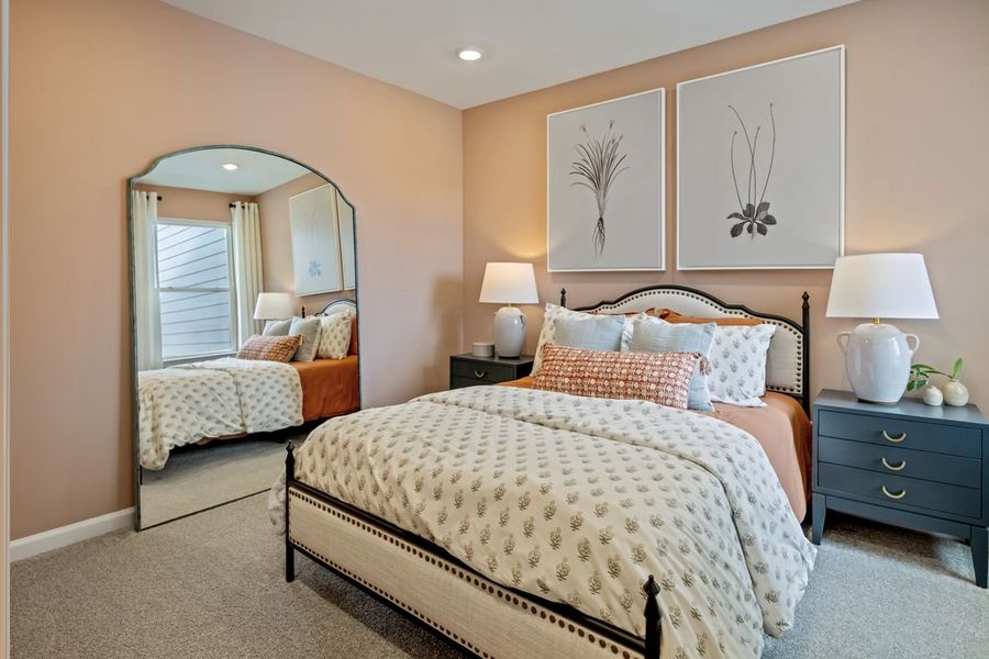 Spacious secondary bedrooms Spacious secondary bedrooms