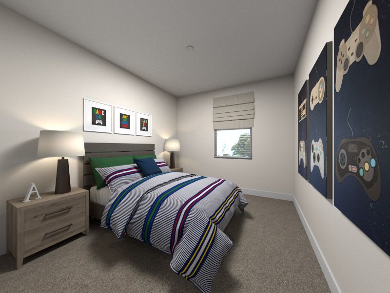 Furnished interior view inside a new home in Crossing at Abner Creek Townes, Greer (Image 7). Furnished interior view inside a new home in Crossing at Abner Creek Townes, Greer (Image 7).