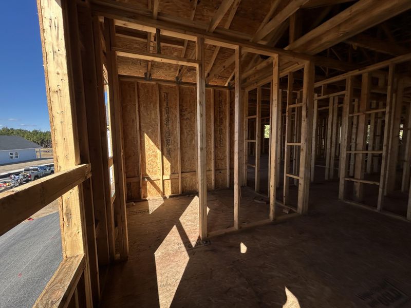 In-progress construction of a new home in Tea Farm: Presidents Series, Ravenel, SC (Image 70).