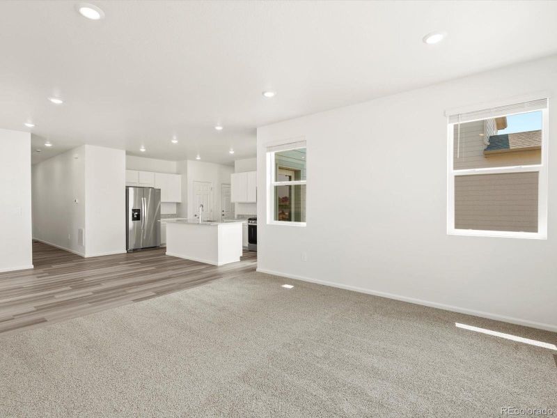 Spacious, unfurnished interior of a new home in Lake Bluff, Greeley (Image 15). Spacious, unfurnished interior of a new home in Lake Bluff, Greeley (Image 15).