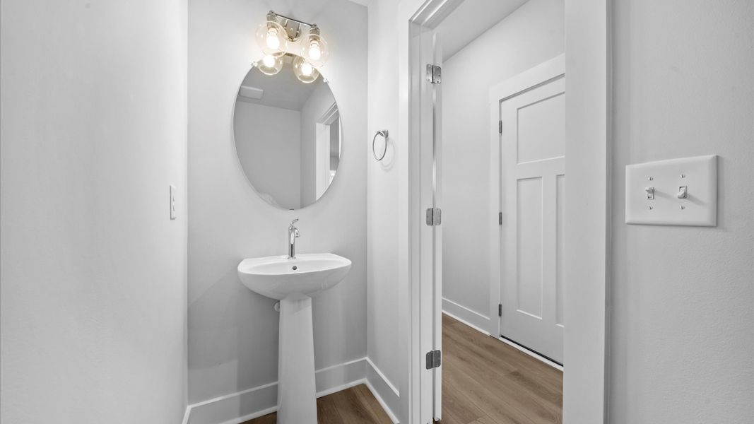 Furnished interior view inside a new home in Saluda Crossing, Piedmont (Image 6).