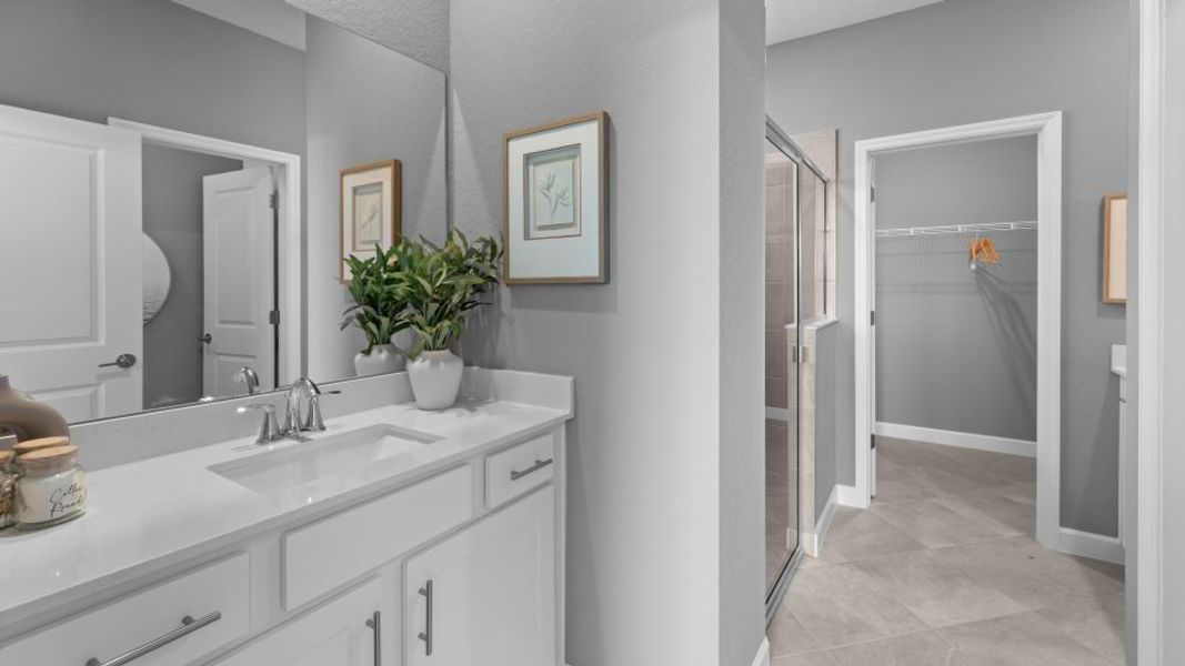 Orchid plan Owner's bathroom