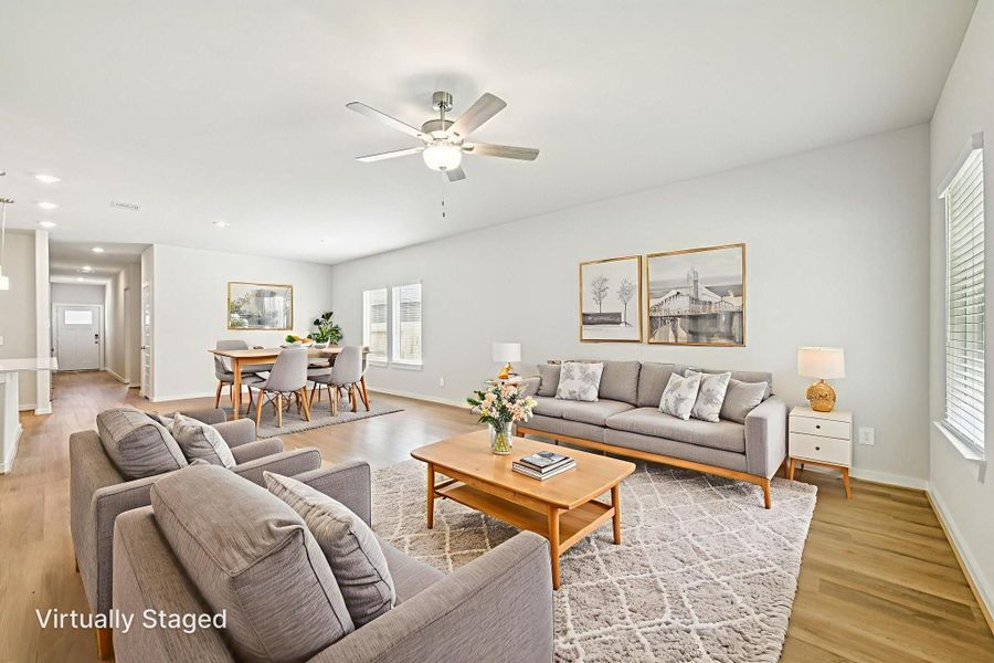 Photo is not of the actual home, but is an inspirational photo of builder’s model home and may depict options, furnishings, and/or decorator features that are not included