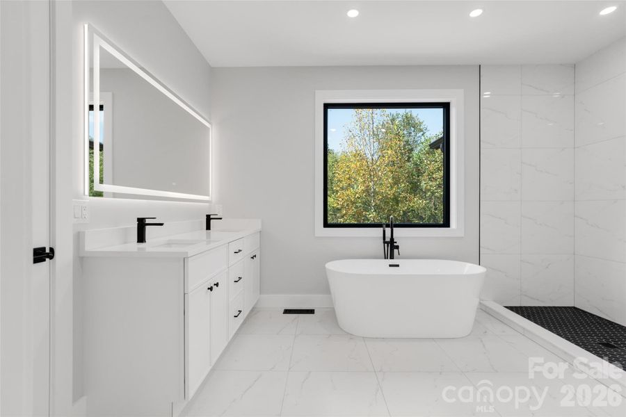 Furnished interior view inside a new home in , Leicester (Image 7).