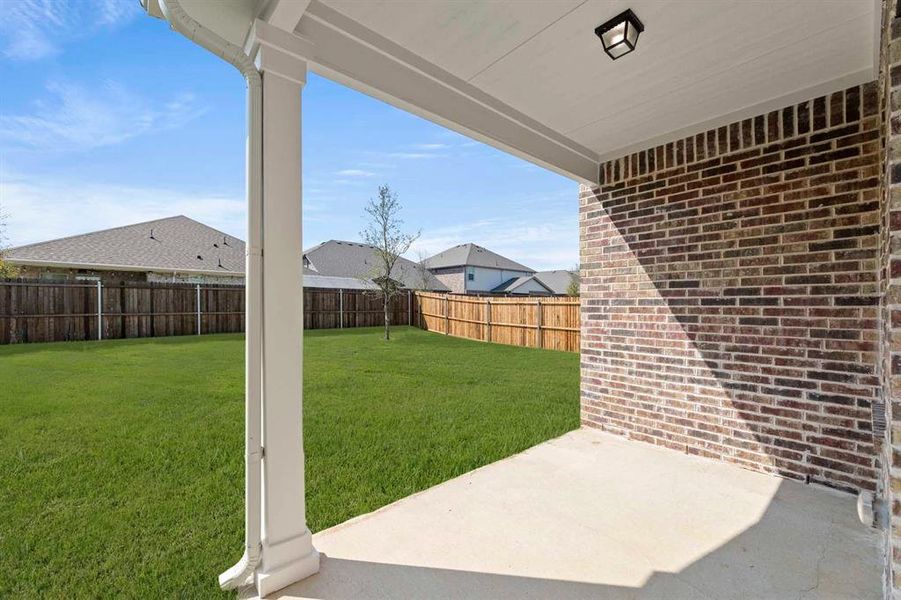Exterior details and patio area of a home in Monticello Park, Princeton (Image 4). Exterior details and patio area of a home in Monticello Park, Princeton (Image 4).