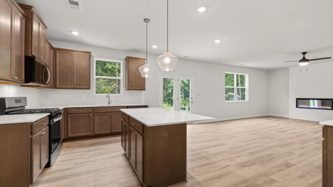 Furnished interior view inside a new home in , South Fulton (Image 4).