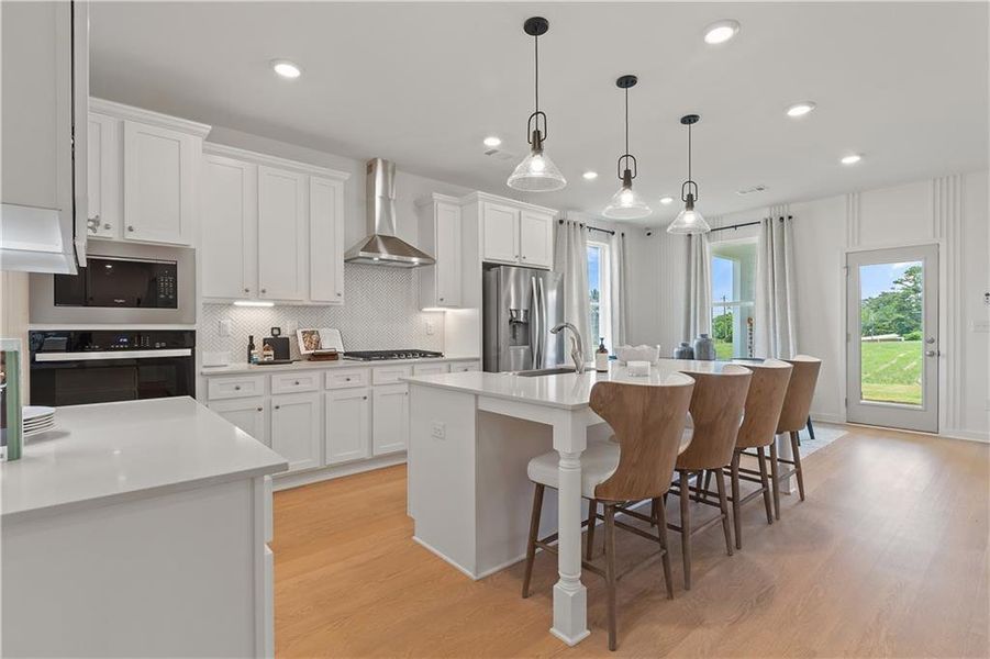 Furnished interior view inside a new home in Westwind Estates, Hampton (Image 48).