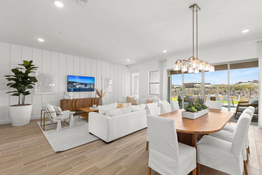 Representative furnished interior of a home built from the Mint by Mattamy Homes in Empire Pointe, Queen Creek (Image 4).