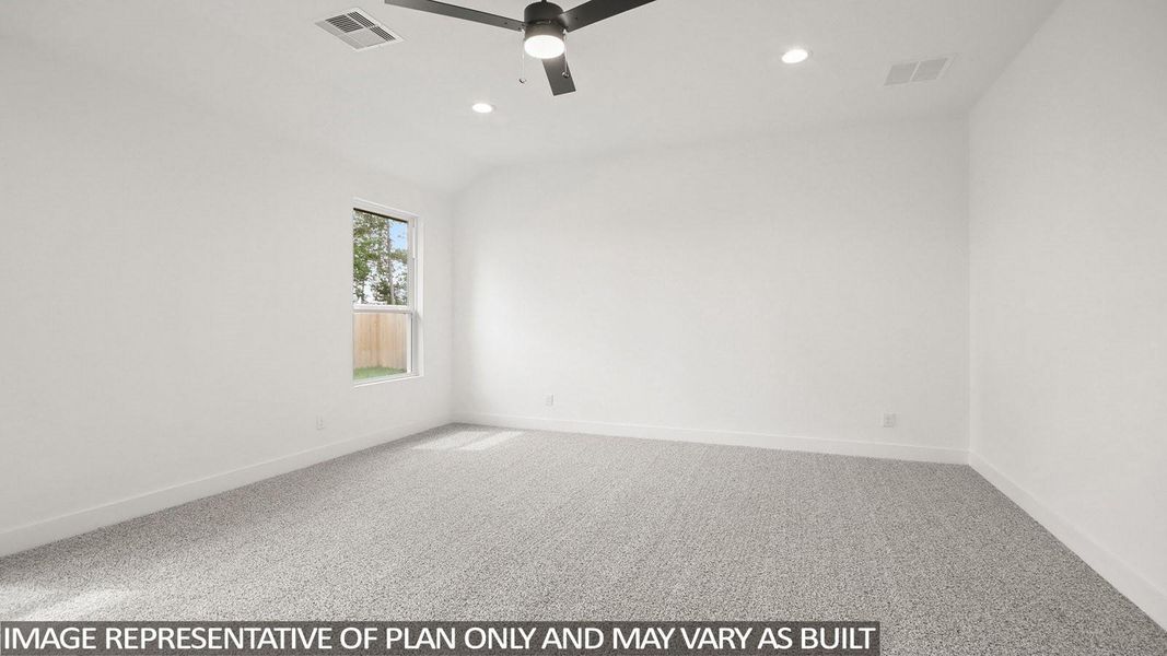 Spacious, unfurnished interior of a new home in Mill Creek Estates, Magnolia (Image 16). Spacious, unfurnished interior of a new home in Mill Creek Estates, Magnolia (Image 16).