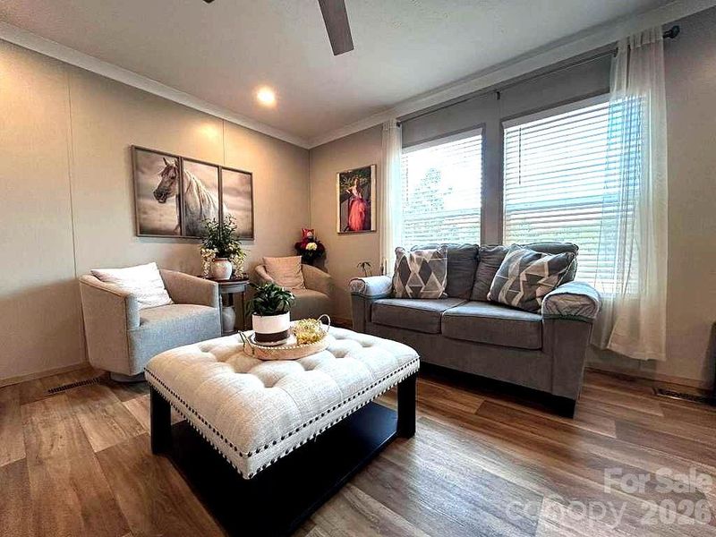 Furnished interior view inside a new home in , Blackstock (Image 13).