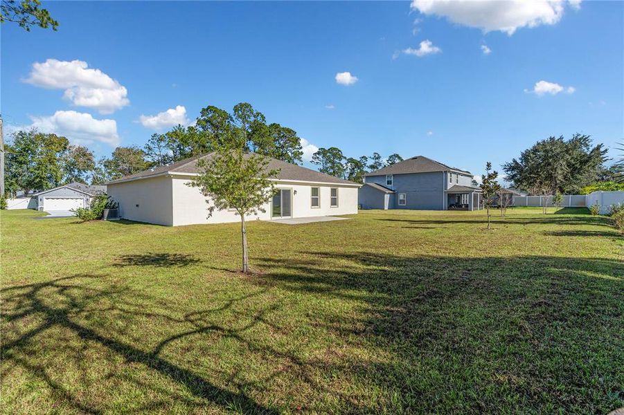 Exterior details and patio area of a home in Palm Coast, Palm Coast (Image 31). Exterior details and patio area of a home in Palm Coast, Palm Coast (Image 31).