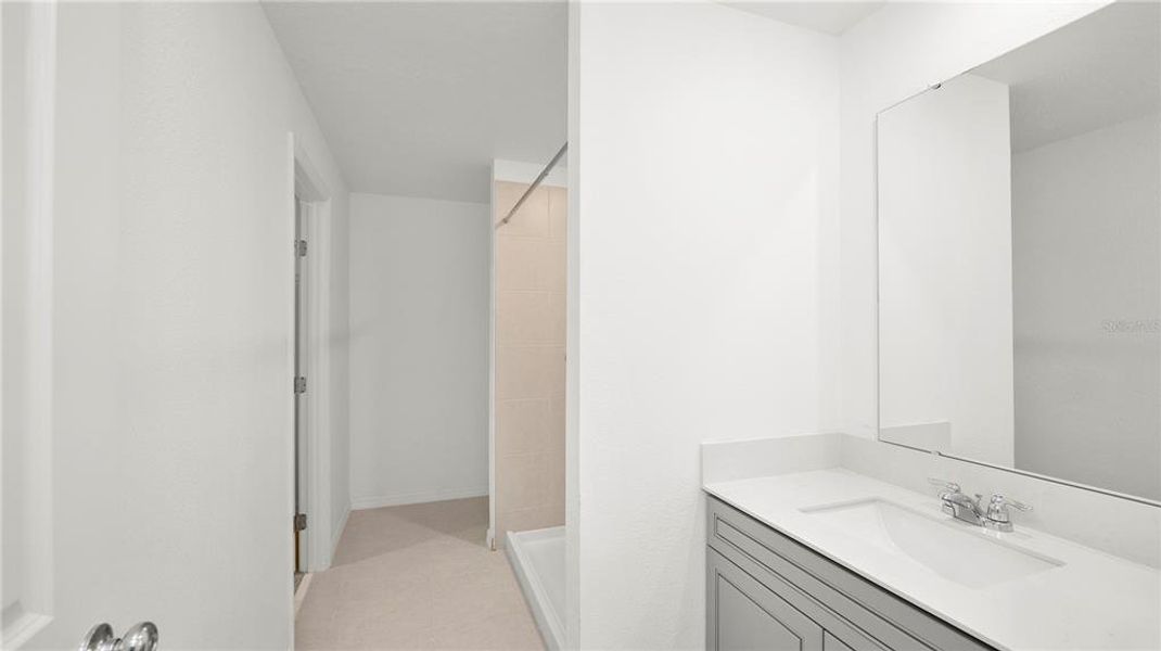 Furnished interior view inside a new home in Cypress Point at Lake Parker: The Estates, Lakeland (Image 15).