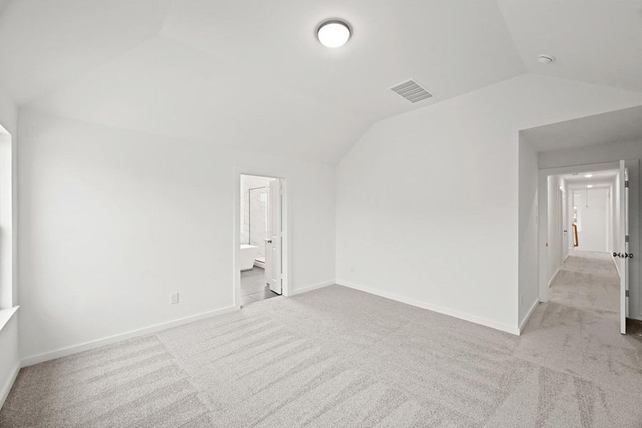 Spacious, unfurnished interior of a new home in Bridgeland, Cypress (Image 16). Spacious, unfurnished interior of a new home in Bridgeland, Cypress (Image 16).