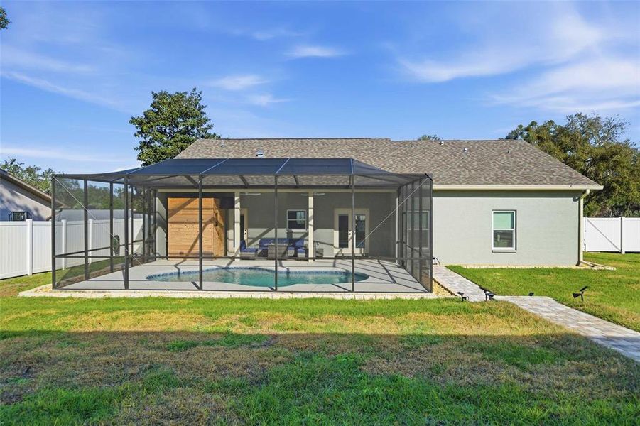 Exterior details and patio area of a home in , Inverness (Image 34).