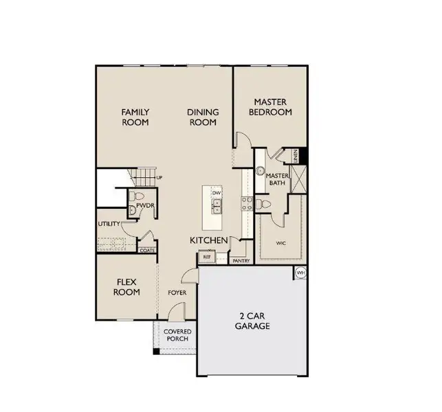 2D floor plan layout of this home in Royal Pines, Porter, TX (Image 3). 2D floor plan layout of this home in Royal Pines, Porter, TX (Image 3).