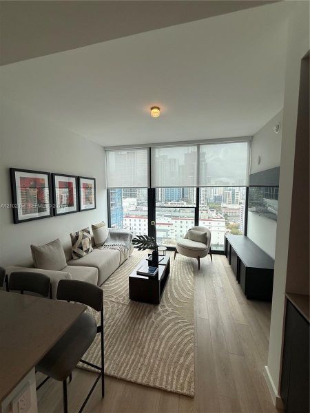 Furnished interior view inside a new home in , Miami (Image 7). Furnished interior view inside a new home in , Miami (Image 7).