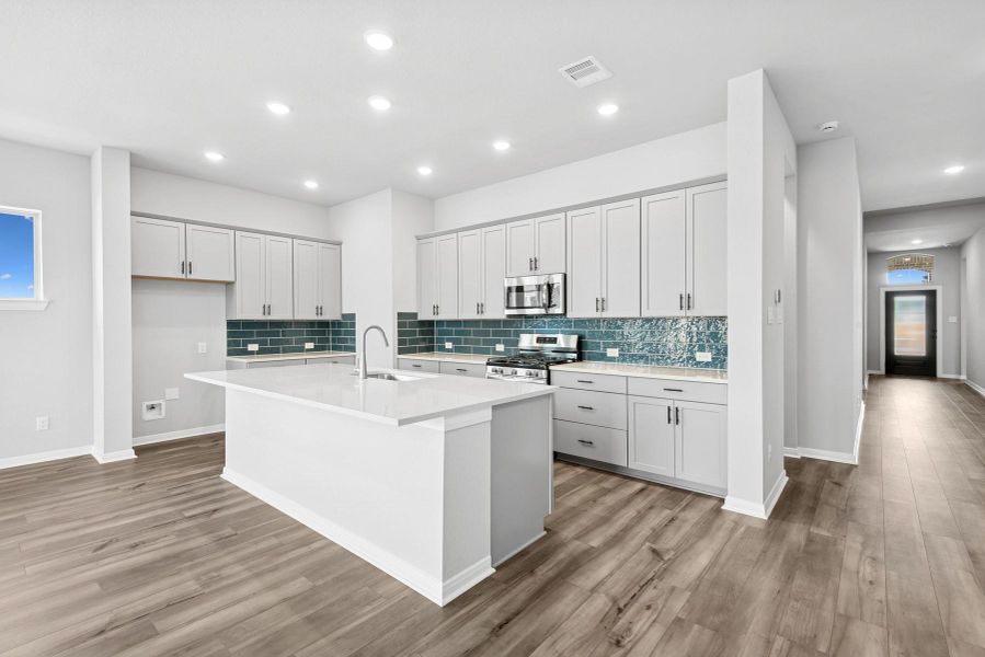 Furnished interior view inside a new home in Escondido 50' Homesites, Magnolia (Image 8). Furnished interior view inside a new home in Escondido 50' Homesites, Magnolia (Image 8).