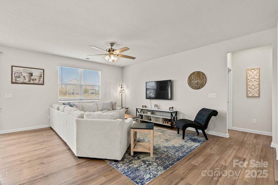 Furnished interior view inside a new home in Waxhaw Landing, Monroe (Image 30).