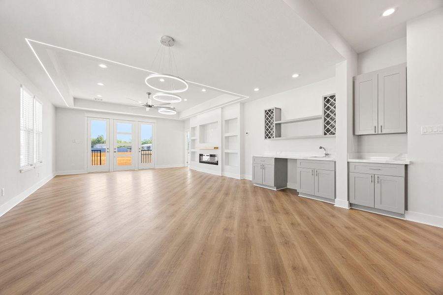 Spacious, unfurnished interior of a new home in , Cleveland (Image 40).