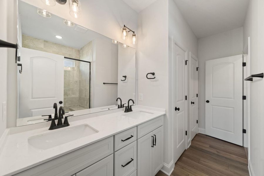 Furnished interior view inside a new home in Hopewell Garden, Winston-Salem (Image 8).