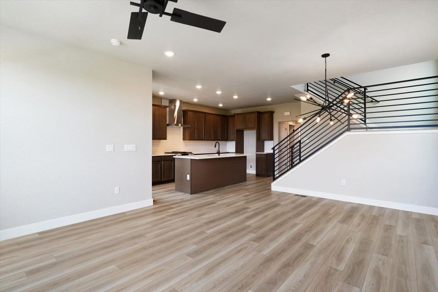 Spacious, unfurnished interior of a new home in Pony Park, Colorado Springs (Image 13).