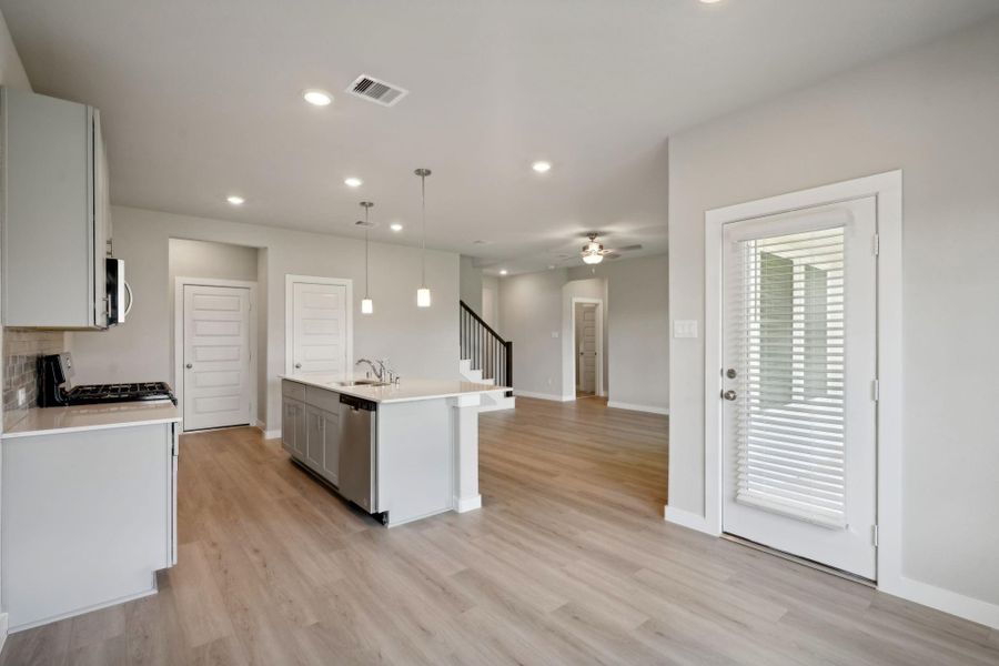 Photo is not of the actual home, but is an inspirational photo of builder’s model home and may depict options, furnishings, and/or decorator features that are not included