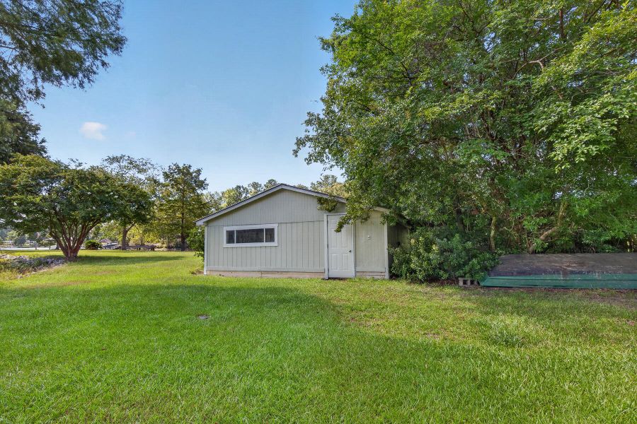 Exterior details and patio area of a home in , Summerton (Image 57). Exterior details and patio area of a home in , Summerton (Image 57).