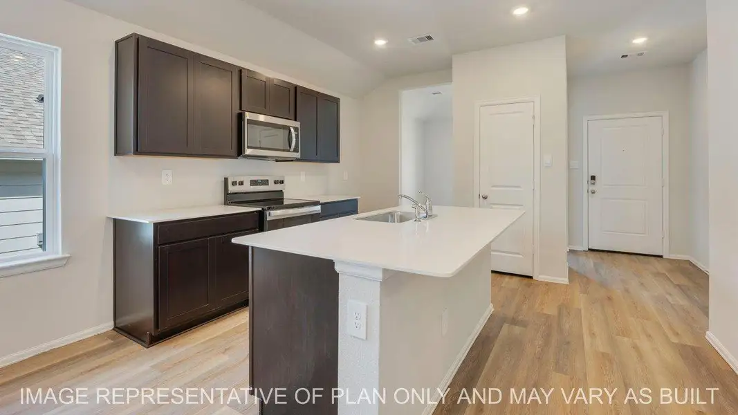 Furnished interior view inside a new home in Wilkins Valley, Brenham (Image 5).