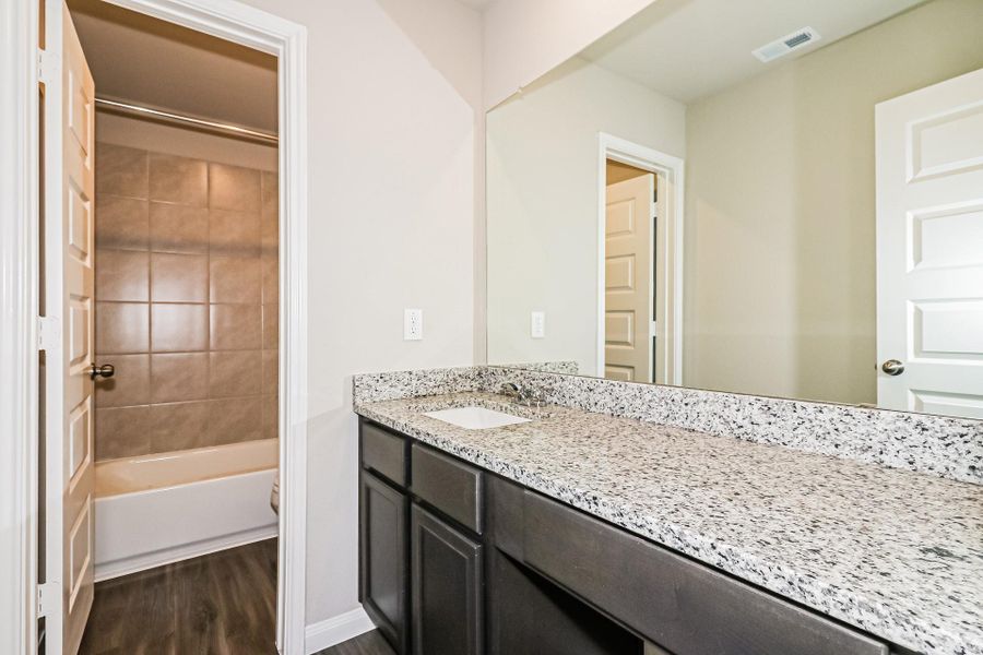 Furnished interior view inside a new home in Charleston Heights, Rosharon (Image 4).