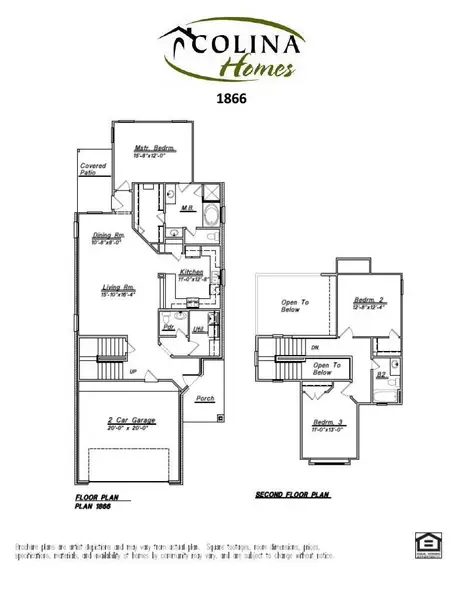 2D floor plan layout of this home in Mill Creek Trails, Magnolia, TX (Image 5).