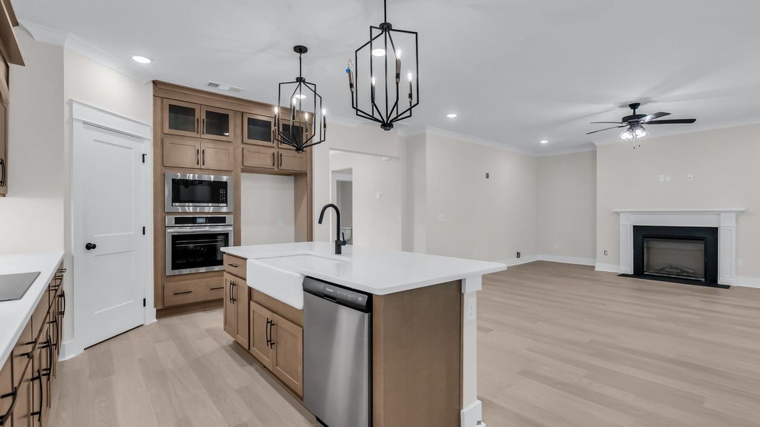 Furnished interior view inside a new home in Brush Creek, Fairview (Image 13).
