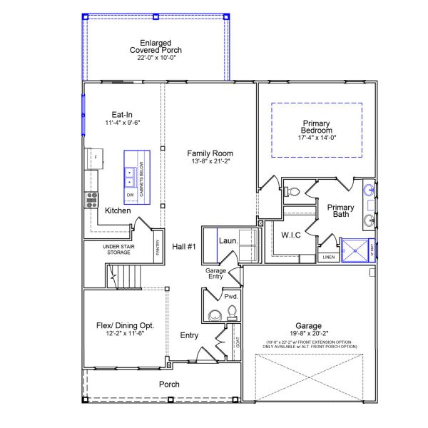 2D floor plan layout of this home in Cottages at Lake Emory, Inman, SC (Image 2). 2D floor plan layout of this home in Cottages at Lake Emory, Inman, SC (Image 2).