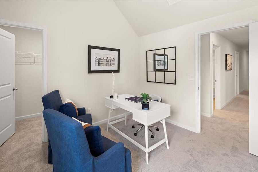 Furnished interior view inside a new home in Etowah Landing, Ball Ground (Image 30).