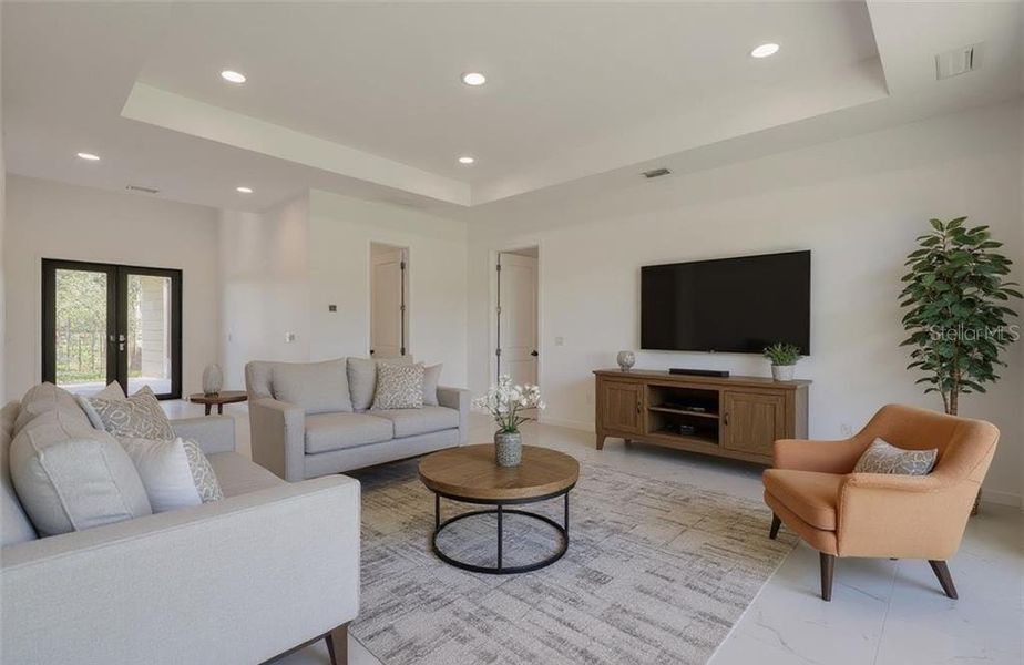 Furnished interior view inside a new home in , Cape Coral (Image 34).