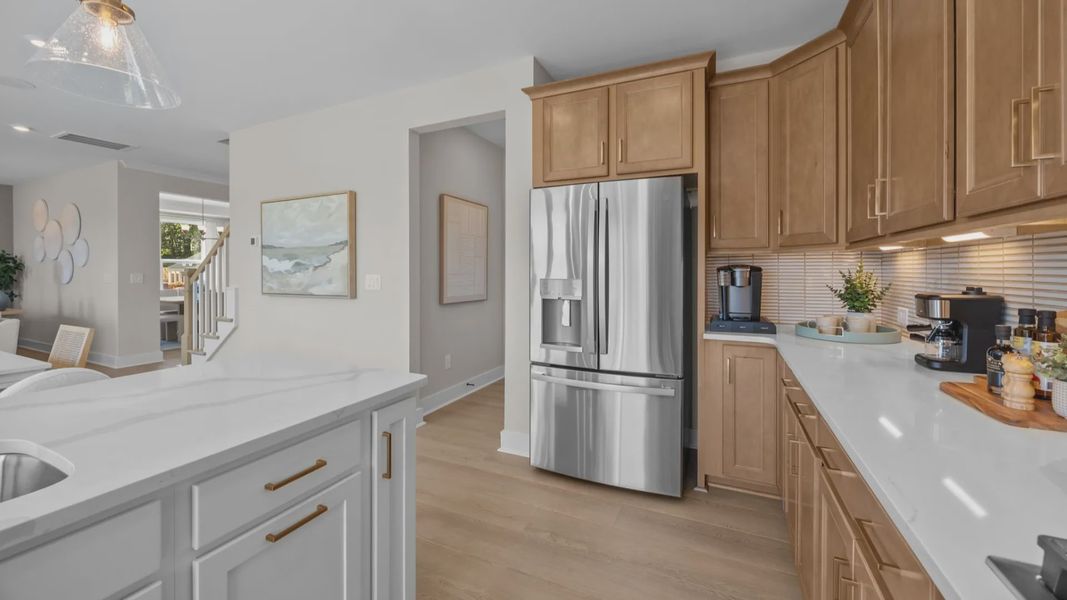 The Jordan Plan by DRB Homes in Farms at Bellingham, Mooresville, NC - Kitchen