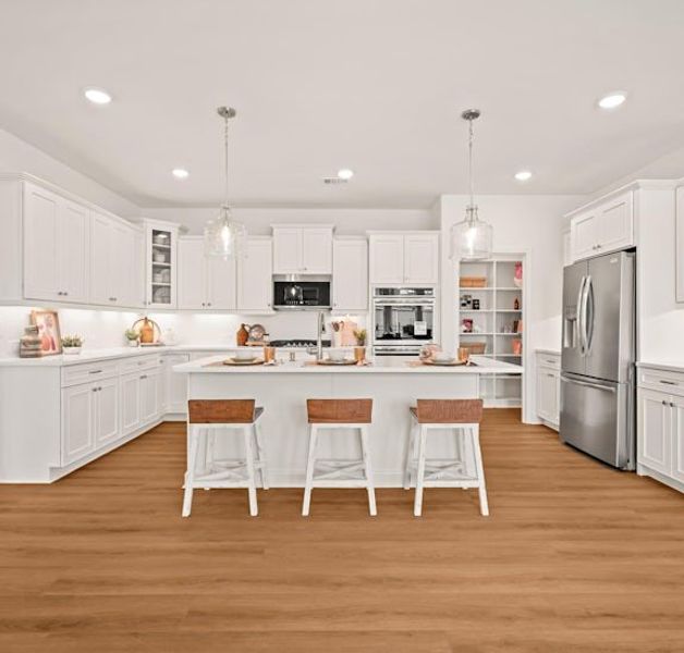 Representative furnished interior of a home built from the The Cedarwood by Windsong Properties in Echols Farm, Hiram (Image 5).