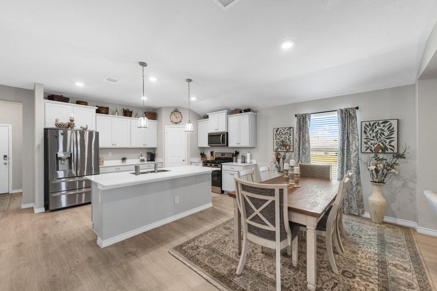 Furnished interior view inside a new home in Liberty Village, Brenham (Image 27).