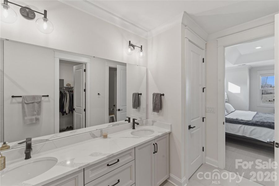 Furnished interior view inside a new home in Windell Woods, Tega Cay (Image 9).