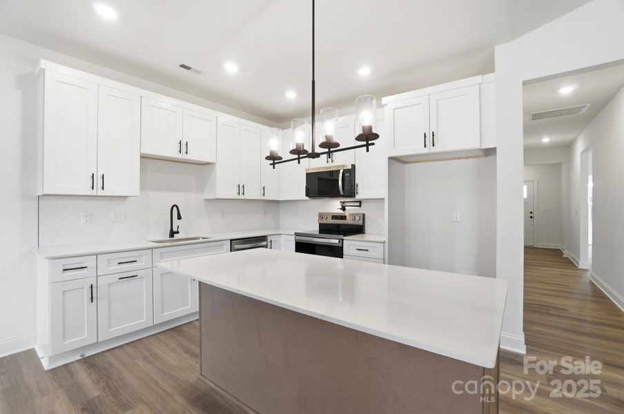 Furnished interior view inside a new home in , Cherryville (Image 4).