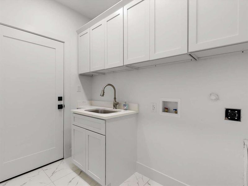 Furnished interior view inside a new home in , Flower Mound (Image 7).