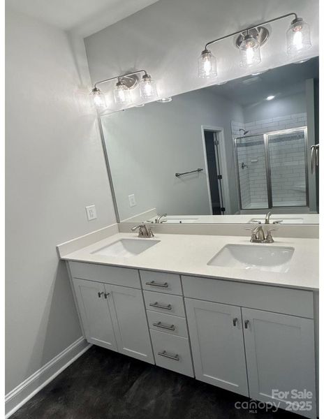 Furnished interior view inside a new home in Crystal Village, Albemarle (Image 3).