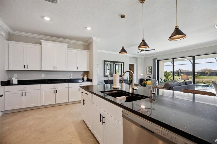 Furnished interior view inside a new home in , Port Charlotte (Image 11). Furnished interior view inside a new home in , Port Charlotte (Image 11).