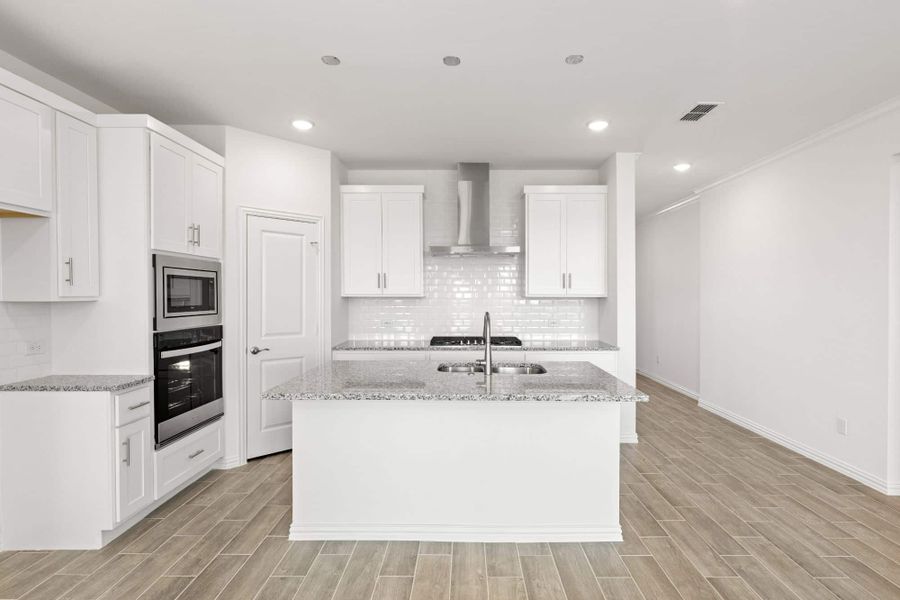 Representative furnished interior of a home built from the Salado by UnionMain Homes in Legacy Hills, Celina (Image 9).