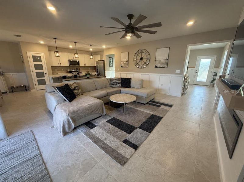 Furnished interior view inside a new home in Isles at BayView, Parrish (Image 12).