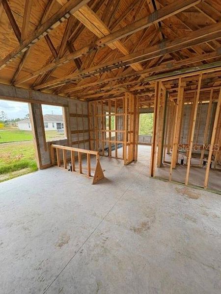 In-progress construction of a new home in , Lehigh Acres, FL (Image 8).