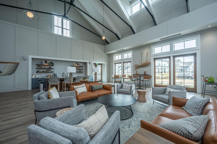 Furnished interior view inside a new home in Nexton, Summerville (Image 13).