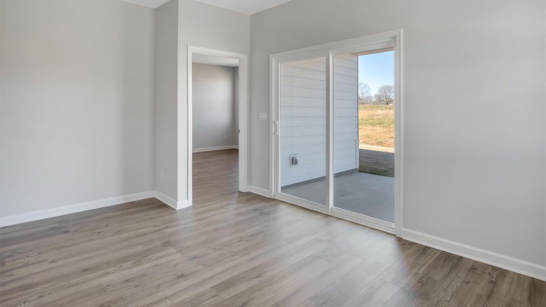 Representative unfurnished interior of a home built from the DESMOND by D.R. Horton in Nexus South, Gallatin (Image 24).